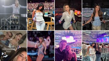 Así disfrutaron los Vips en el concierto de Taylor Swift en el Santiago Bernabéu