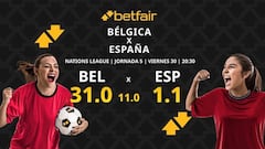 Bélgica vs. España: horario, dónde ver, pronósticos y clasificación