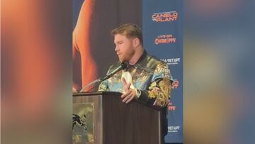 Canelo Álvarez: “Nos tomaremos un descanso y volveremos hasta mayo”