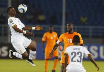 Wakaso y Yaya Toure.