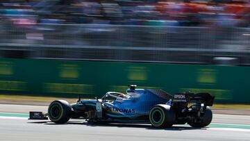 44 HAMILTON Lewis (gbr), Mercedes AMG F1 GP W10 Hybrid EQ Power+, action during the 2019 Formula One World Championship, United States of America Grand Prix from november 1 to 3 in Austin, Texas, USA - Photo Antonin Vincent / DPPI
 
 
 03/11/2019 ONLY FOR