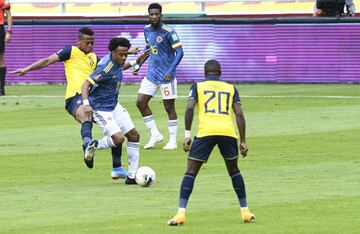 Partido de la Selección Colombia ante Ecuador en Quito