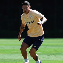 James sufre lesión muscular y es baja en Sao Paulo