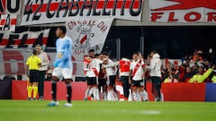 Un River valiente que camina hacia adelante