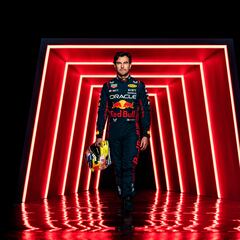 What suit will Checo Perez wear in the 2023 Formula 1 season?