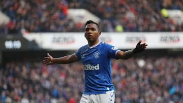 El delantero colombiano volvió a marcar luego de 13 partidos con el Rangers de Escocia