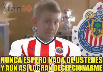 América y Chivas protagonizan los mejores memes