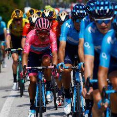 El Movistar, brillante: mejor equipo del Giro de Italia