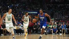 Kawhi ha vuelto: 25 puntos en 29 minutos con una lección de tiro extraordinaria. Los Clippers consiguen ante los Celtics su mejor victoria de la temporada.