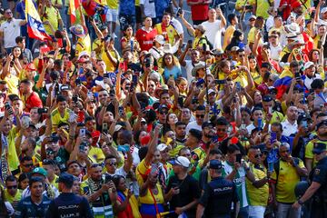 La Selección Colombia enfrentó a la Selección Irak en el estadio Mestalla, de Valencia, España. Este fue el primer amistoso de la Fecha FIFA.