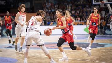Resumen del Japón - Espa?a, Mundial femenino de baloncesto: Espa?a impone su ley ante Japón