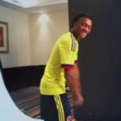 Cuadrado y Armero “robaron” cámara durante un comercial