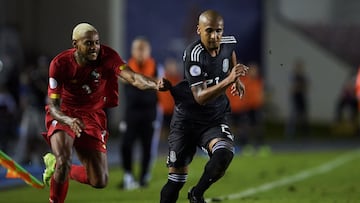 Luis Rodr&iacute;guez durante el juego contra Panam&aacute; en la Liga de Naciones