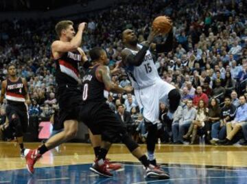 Portland Trail Blazers-Minnesota Timberwolves.