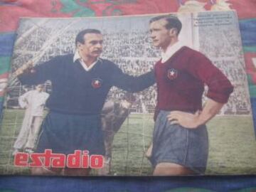 SÉPTIMO LUGAR | El portero de Chile en el Mundial de 1962 sumó seis celebraciones en su carrera.
