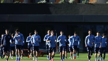 Primer entrenamiento de la Real Sociedad de la era Pellegrino Matarazzo.