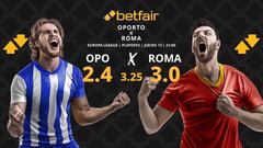 FC Oporto vs. AS Roma: horario, dónde ver, pronósticos y cuadro