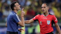 Scaloni: "Competimos contra ocho tipos de negro"