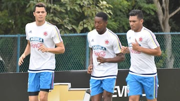 Entrenamiento de la Selecci&oacute;n Colombia 