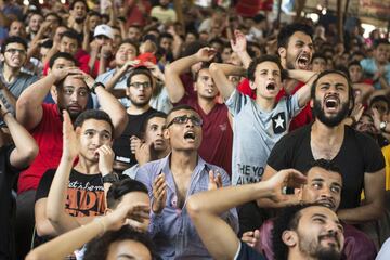 En 40 imágenes, así se vivió el Egipto vs Uruguay