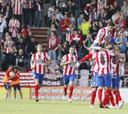 El Mirandés logra la primera victoria goleando al Barcelona B