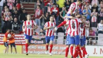 El Mirandés logró su primera victoria en casa en Segunda a costa del Barcelona B.