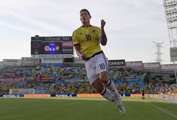 Colombia muestra buen fútbol ante Camerún