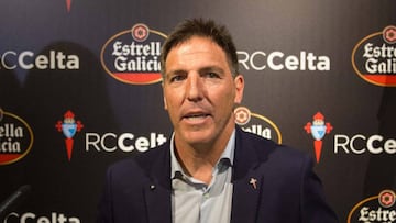 Berizzo echa en falta en el Celta el fichaje de un portero