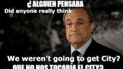 "Did anyone doubt we'd get Manchester City?" and other funny memes