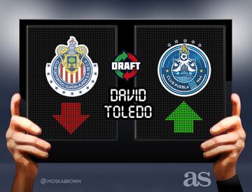 Los 79 movimientos del Draft del Apertura 2017 en imágenes