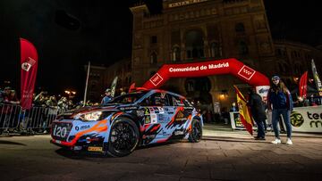 Iv&aacute;n Ares lidera la primera jornada del Rally de Madrid.