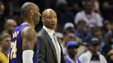 Kobe Bryant y Byron Scott.