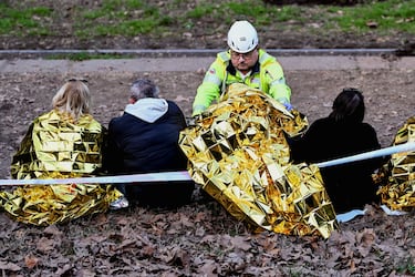 Accidente de tranvía en Milán.