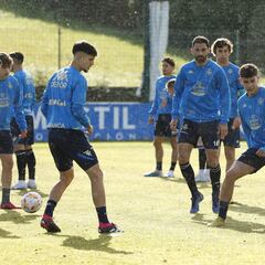 El once del Deportivo, pendiente de Pablo Martínez y Soriano