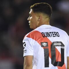 Quintero y la oportunidad de regresar a la titular de River