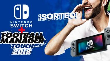 Sorteo: Gana una Nintendo Switch + Football Manager Touch