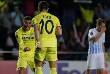 2-1. Jonathan dos Santos celebr el segundo tanto.