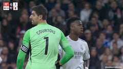 Vean el cambio de Vinicius y lo que pasó en el Bernabéu: la cara del brasileño es para verla