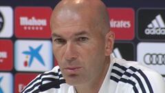 Zidane: "Debemos jugar mejor antes del final de temporada"