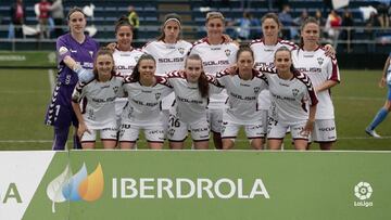 Jugadoras del Albacete.