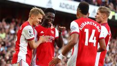 Revived 'Gunners' claim easy derby win over sorry Spurs