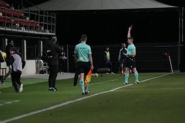 El eterno mosqueo del Málaga con Moreno Aragón