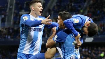 19/01/19 PARTIDO SEGUNDA DIVISION
 MALAGA CF - LUGO
 GOL 2-1 HARPER ALEGRIA 
  