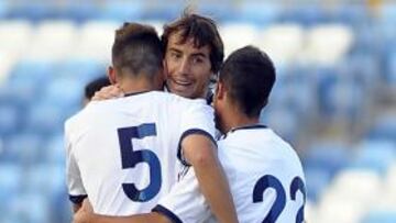 Mosquera hizo dos goles ayer.