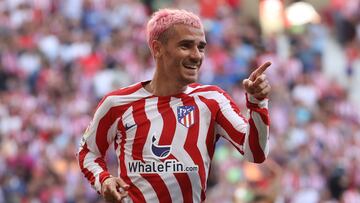 Griezmann, tras marcar al Almería con el Atlético en la 22-23.