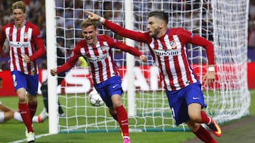 Torres and Griezmann up front; Vrsaljko starts for Atlético