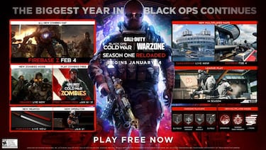 Call of Duty: Black Ops Cold War – Temporada 1: nuevos mapas, modos y armas