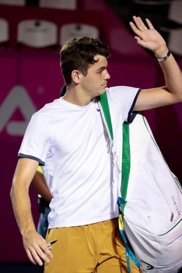 Taylor Fritz, único jugador que puede presumir haber participado en las cuatro ediciones de Los Cabos. 