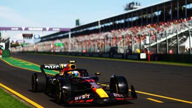 Checo Pérez finalizó en el quinto lugar en el GP de Australia