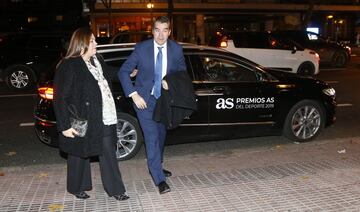 Los hijos de Luis Aragonés a su llegada a la Gala de Diario As